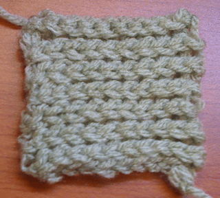 slip stitch crochet rib stitch