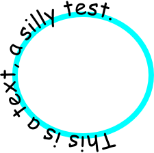 text around circle