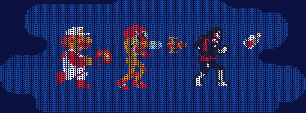 Mario, Samus Aran, and Simon Belmont