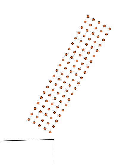 Plotting points using x,y coordinates from point on map in QGIS ...