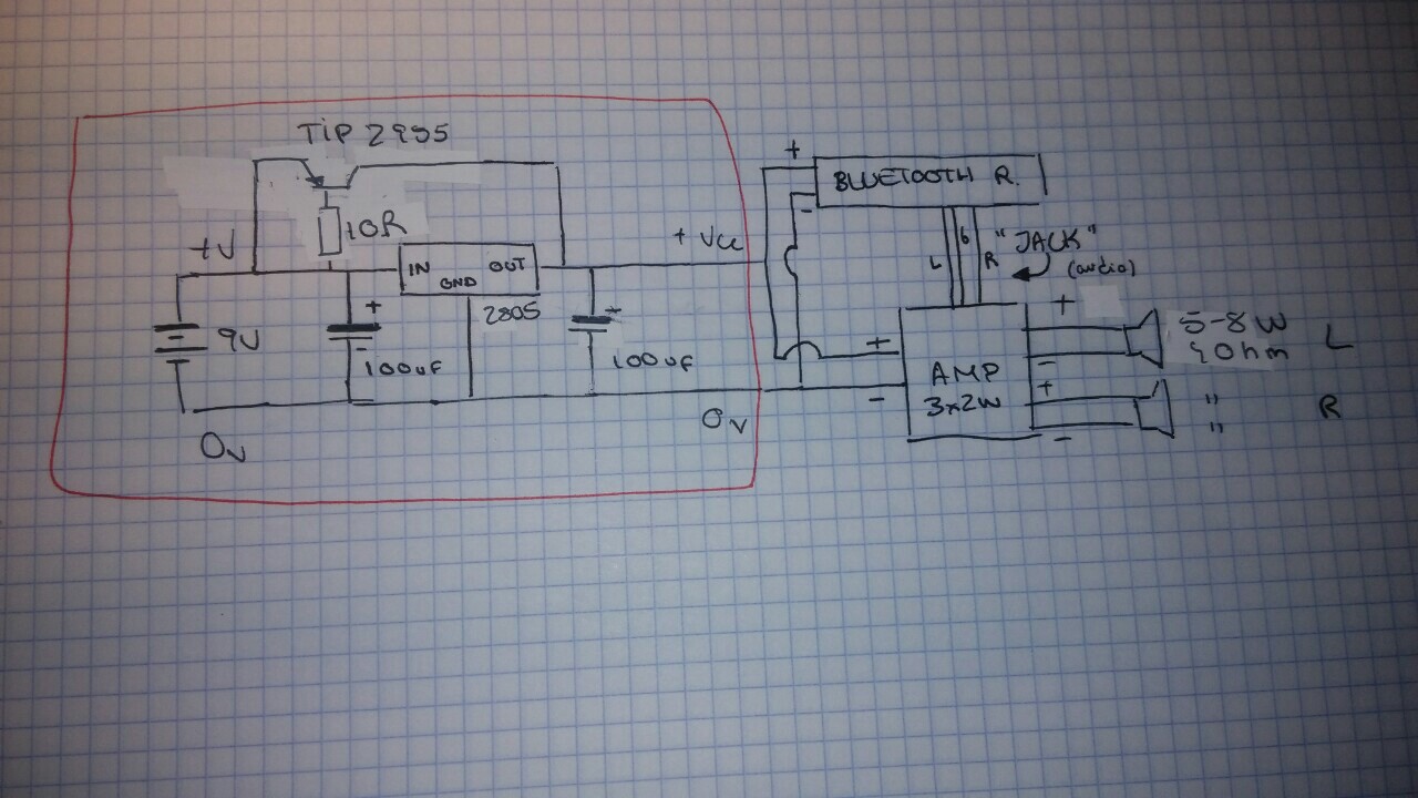 Schematic of the project, done in 120s.