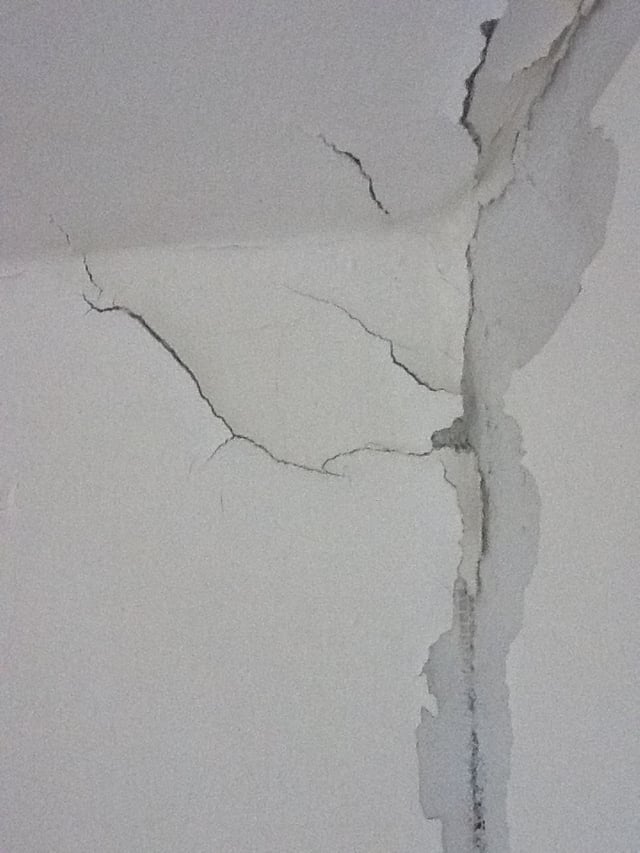 damaged plaster