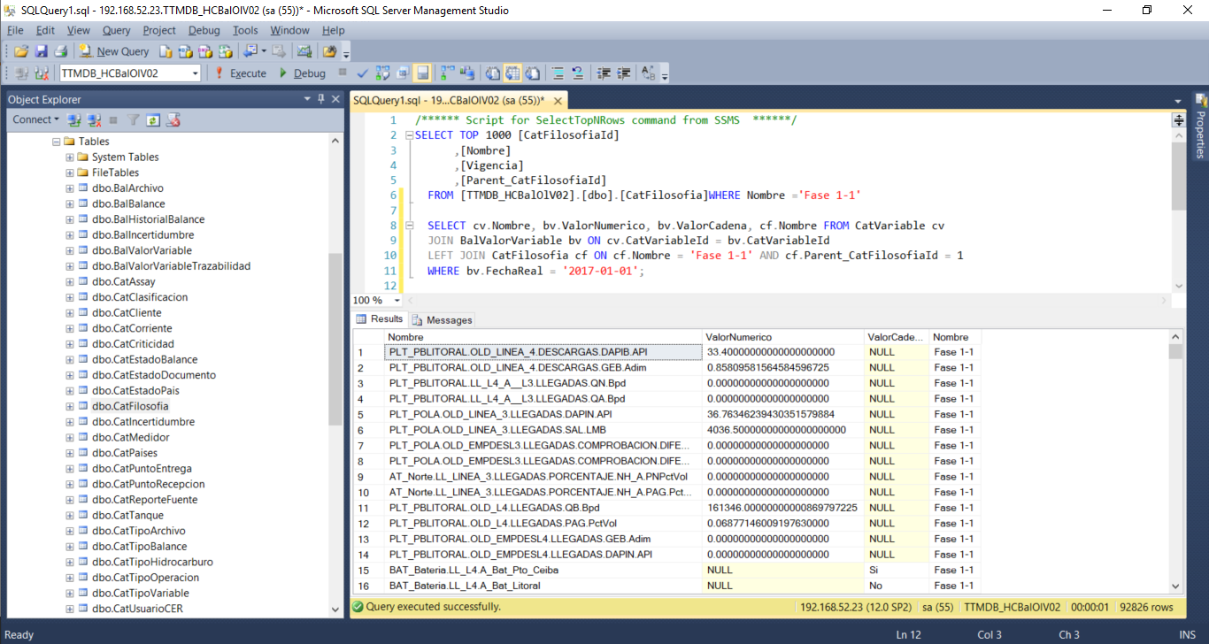 Consulta SQL