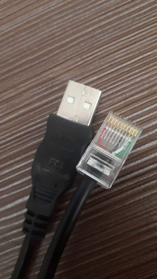 USB and RJ45