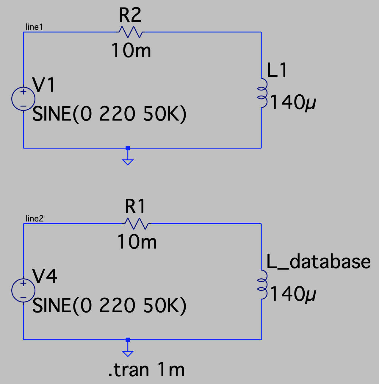 LTSpice Circuit Schematic