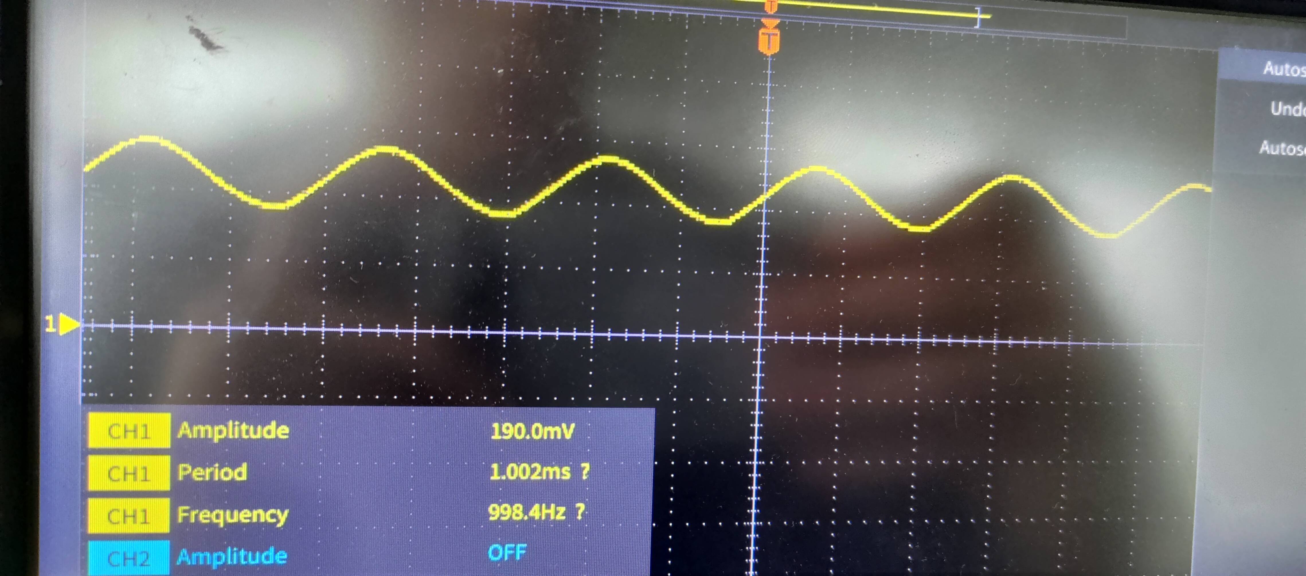 low frequencies all fine