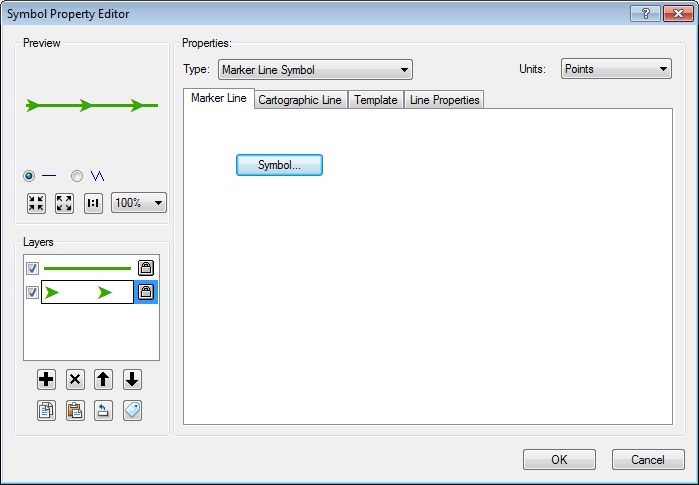 directional arrow symbol