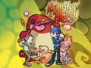 Monster Allergy splash page