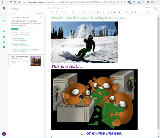 Evernote In-Line Image Sample