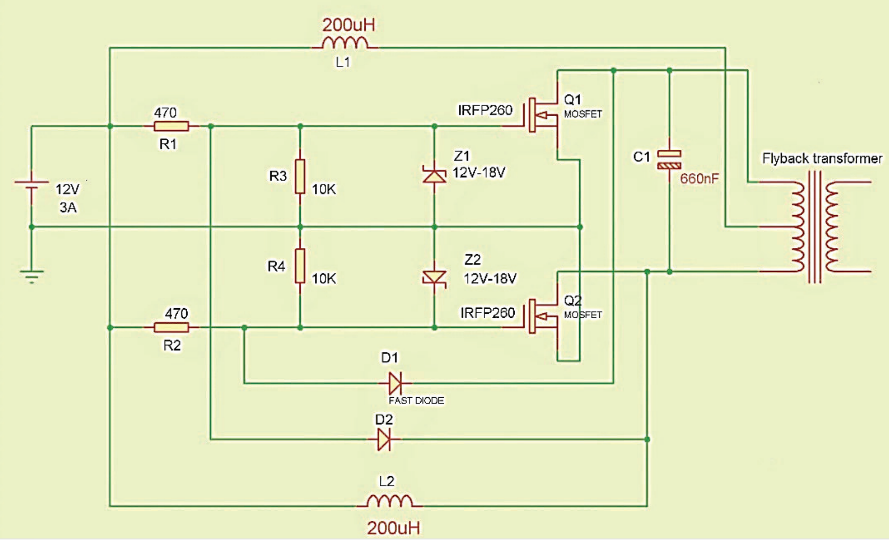  Mazzilli’s ZVS driver schematic