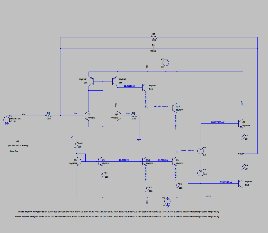 op amp circuit