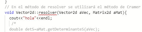 Noten que no me deja utilizar este método bajo ningún motivo