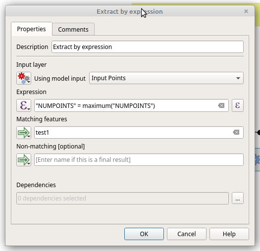 alorithm parameters