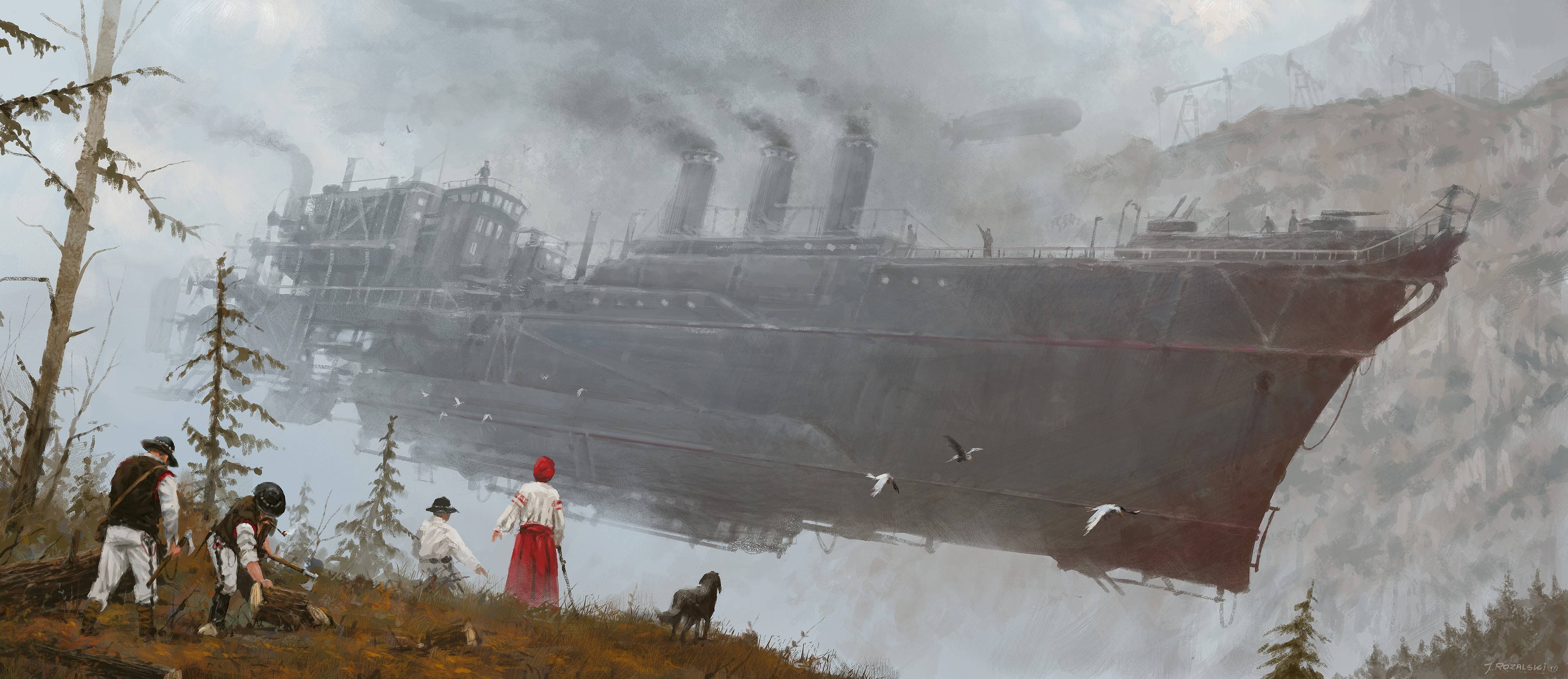 Wind Gambit - credit to Jakub Rozalski