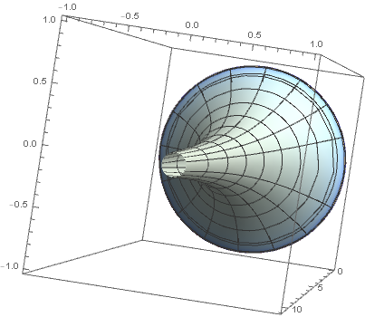 variant of pseudosphere