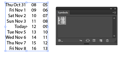 creating a Symbol in Illustrator