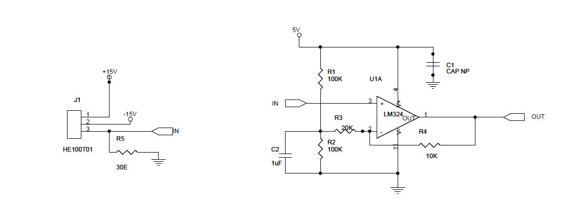 HE100 level shifter circuit