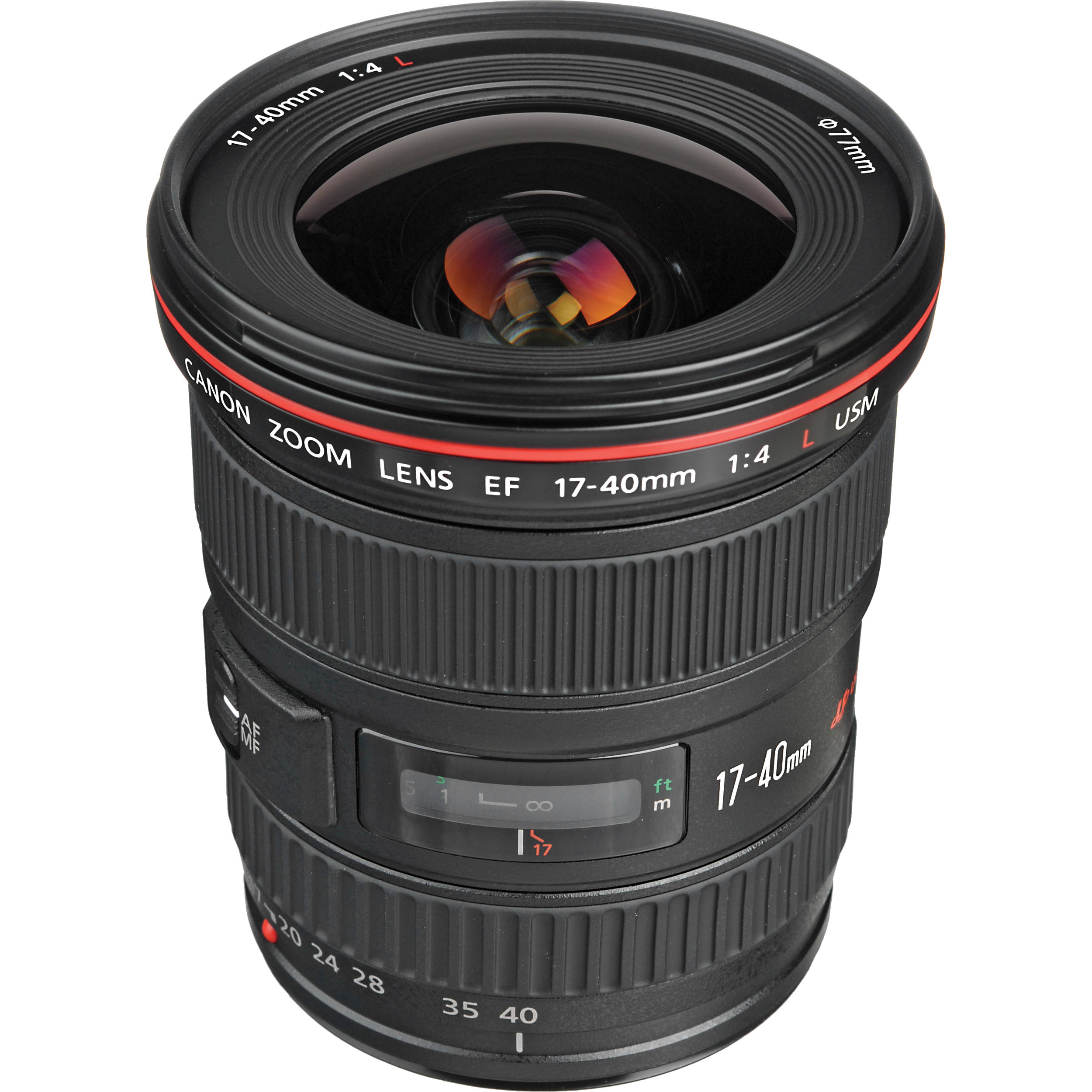 EF 17-40mm f/4 front