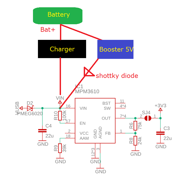 charger + booster