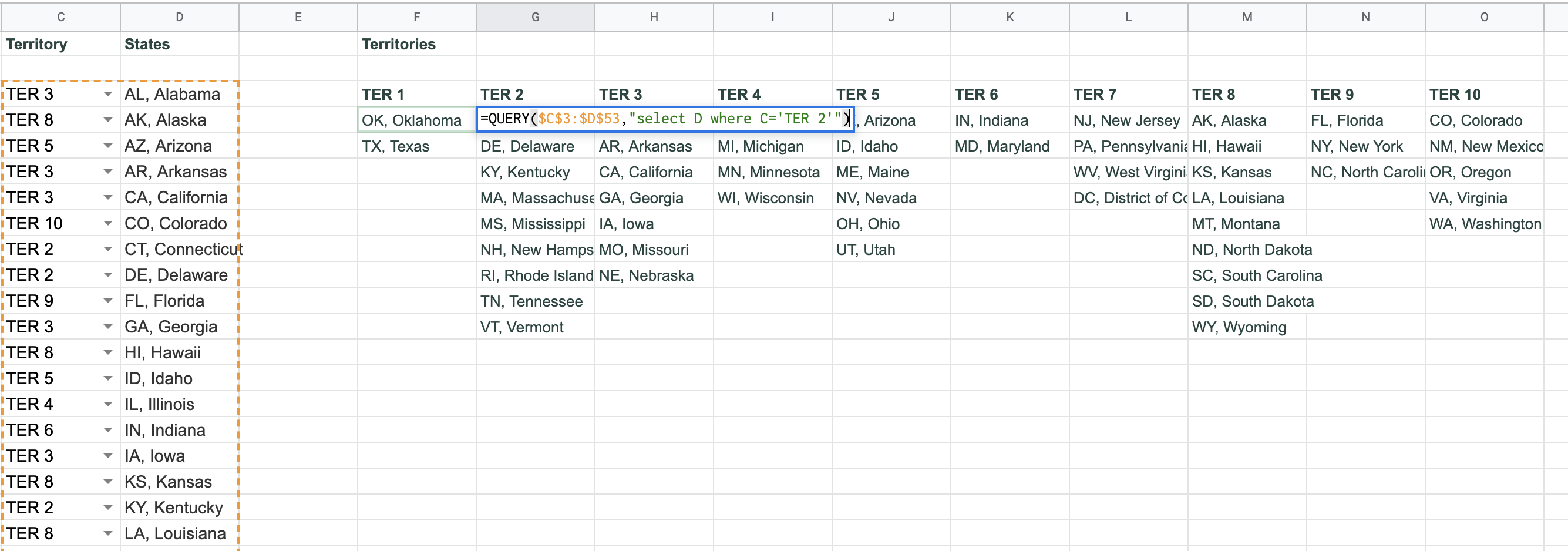 Solution to my question. I needed "QUERY" not "INDEX"