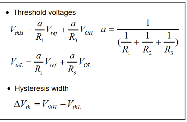 Hysteresis Equations