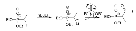 Alternative synthesis of phosphonates