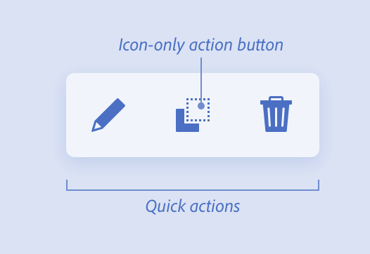 Adobe Spectrum Quick Actions