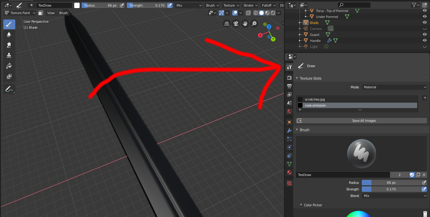 Blender 2.8 Active Tool & Workspace Settings