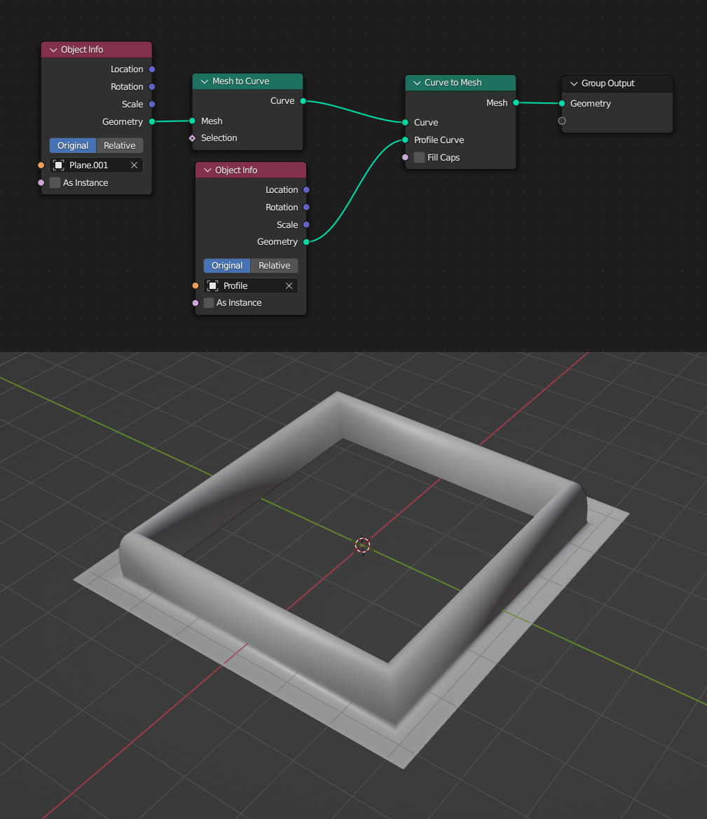 mesh to curve to mesh