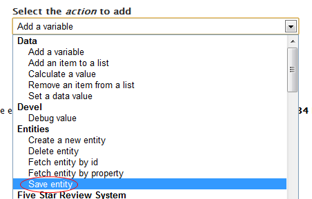 Add an explicit node_save action