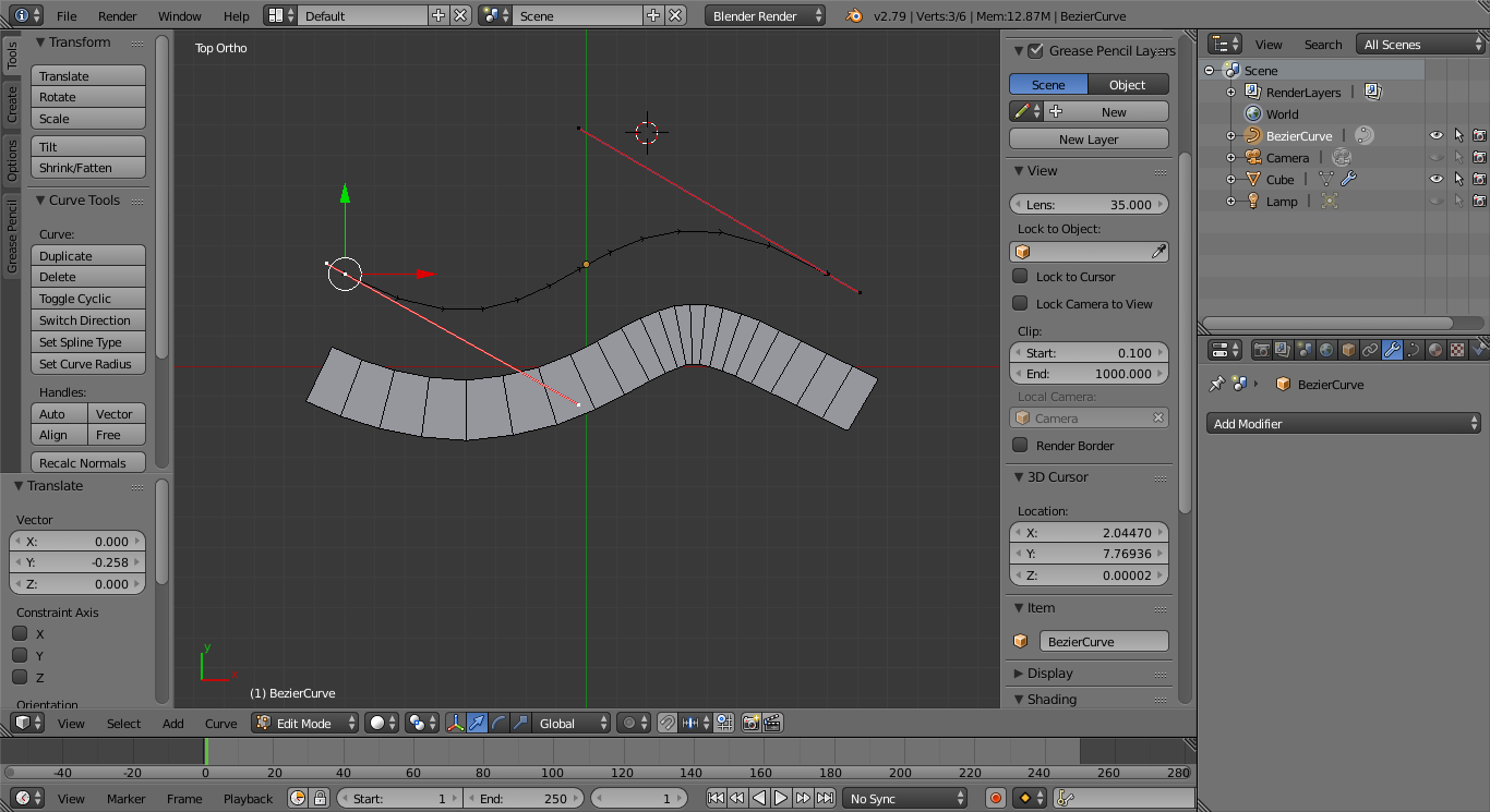 Curve Modifier