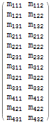 matrix result