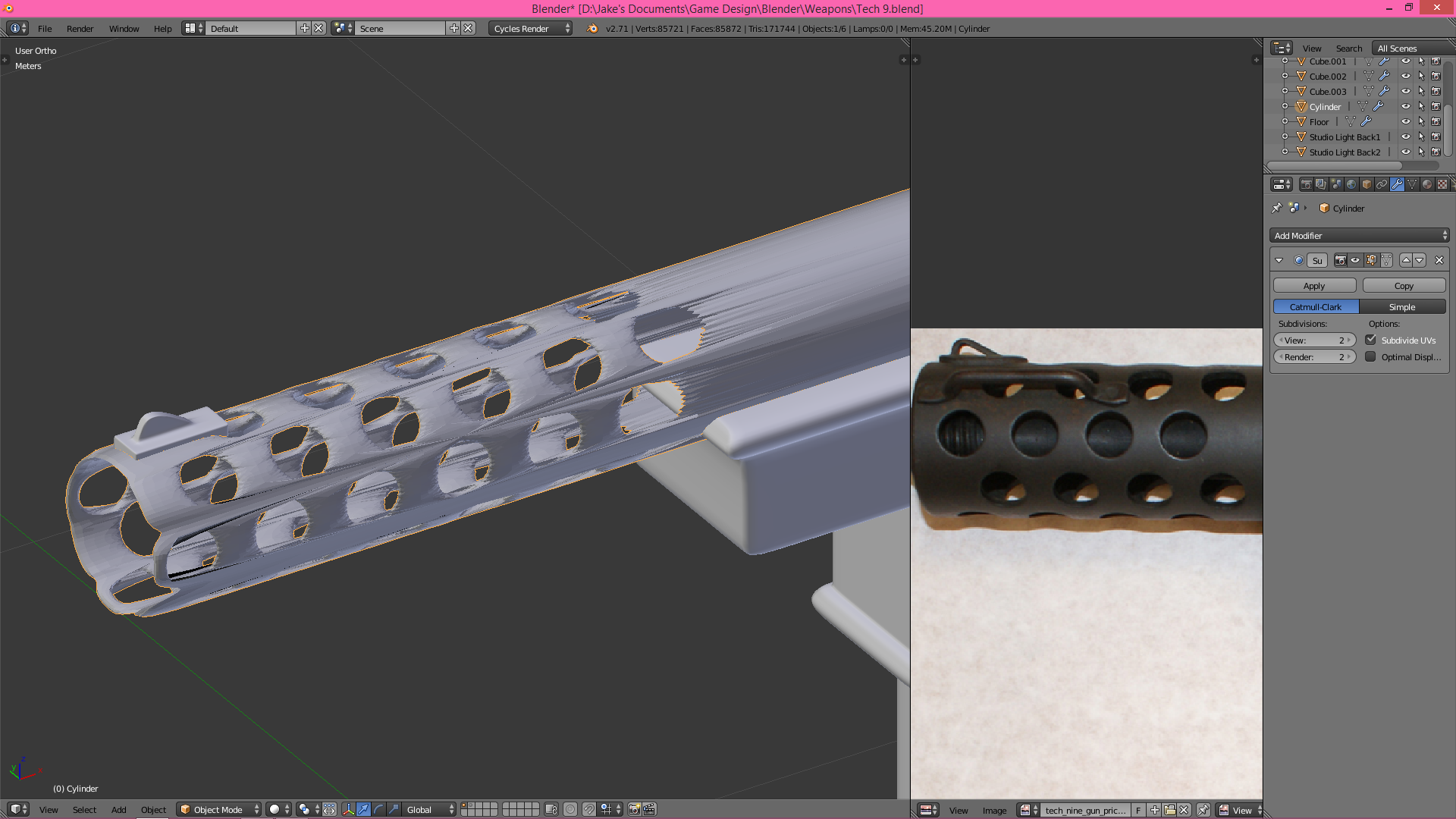 Boolean Modifier and Subdivision Surface