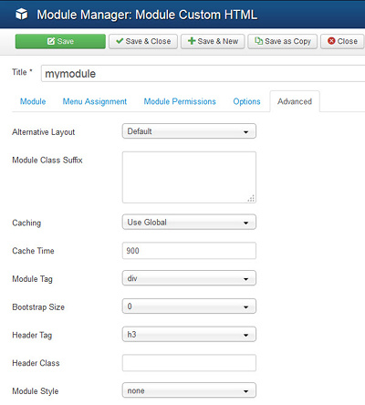 configure module chrome style via settings