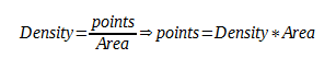 density calculation