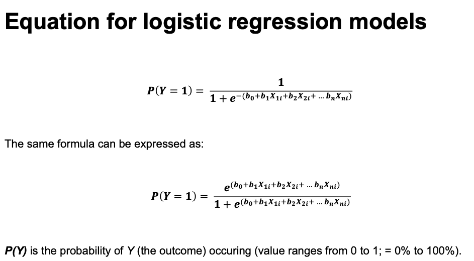 Picutre: P(Y=1) should be P (Y=1 | X)