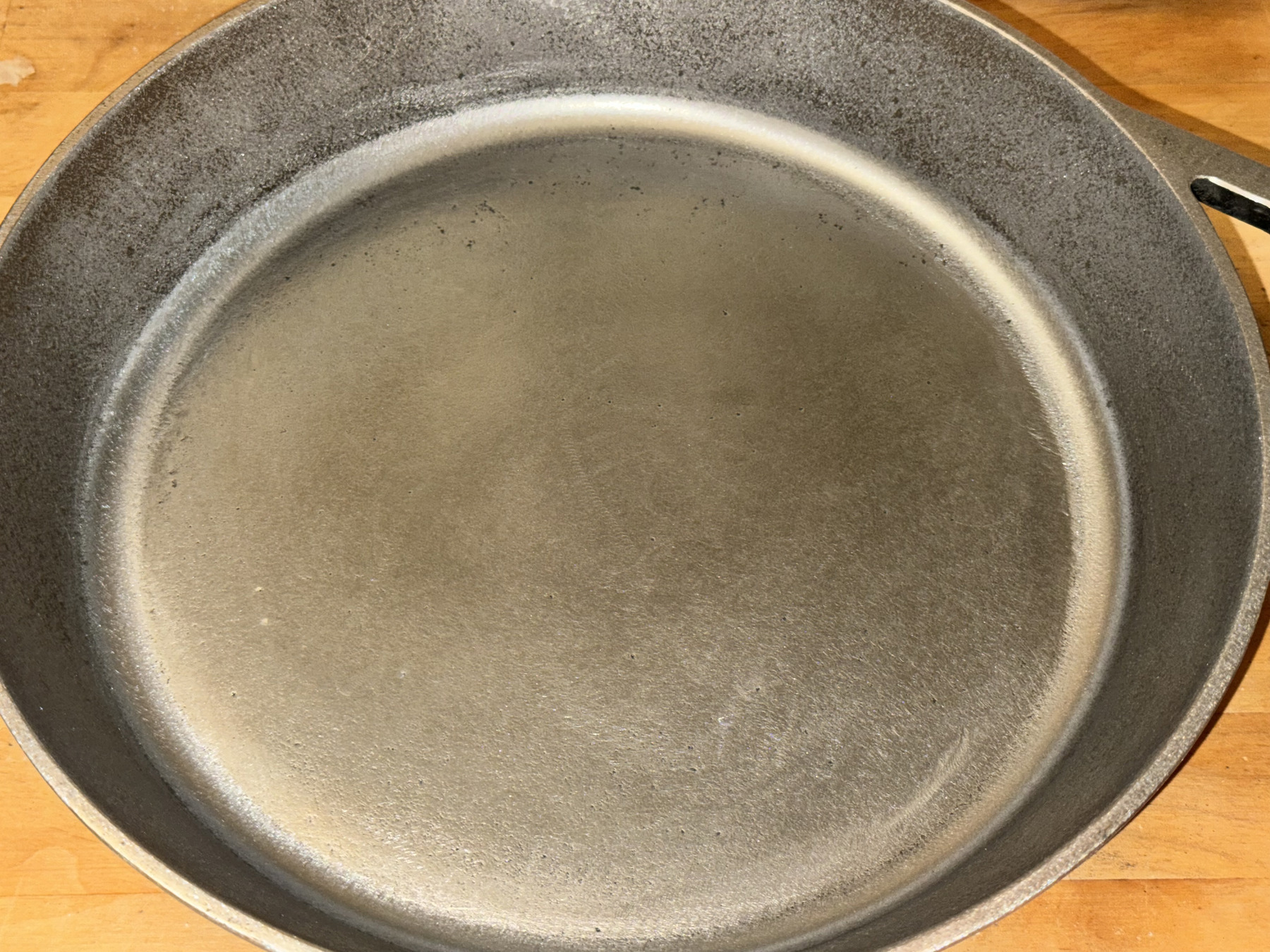 pitted cast iron skillet