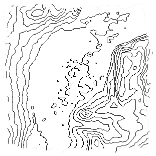 excerpt of N47E007_CONTOURS_rasterized_z13.tif - all lines 1px thick