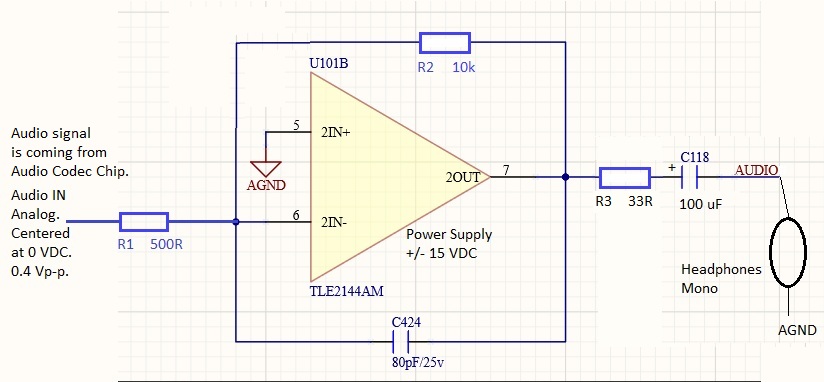 Audio amplifier