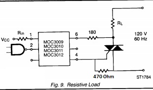 solution of flicker when pin 4 is touched