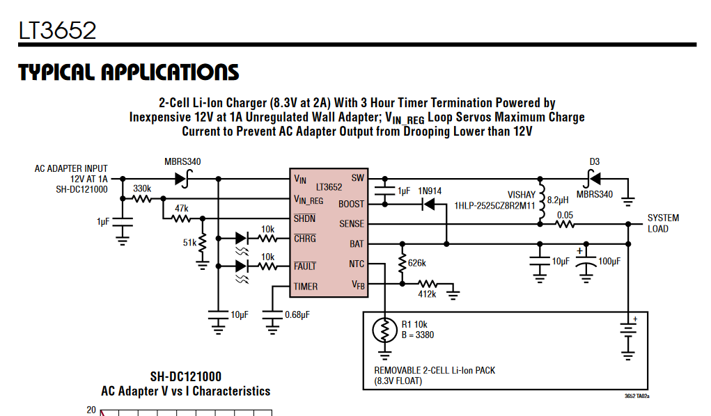 LT3652 Circuit