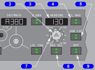 VOR LOC on MCP