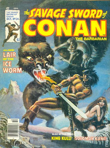 _Savage Sword of Conan_ #34 front cover