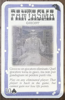 The Fantasma(Ghost) card