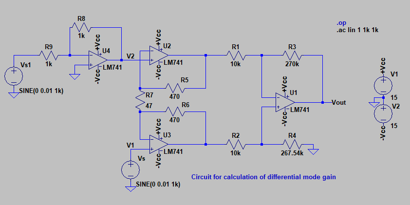 Circuit with inverter having 1k resistor