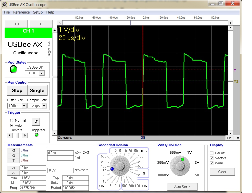 Output waveform