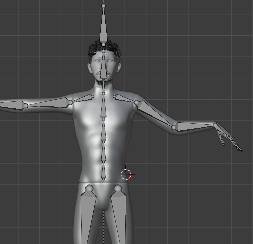 Rig works well in body parts