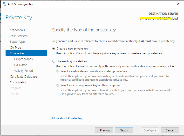 windows server 2019 - Certification authority not working after ...