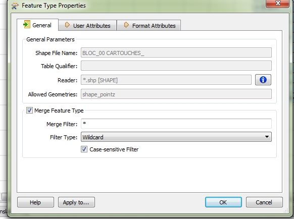 Overview Feature Type Properties