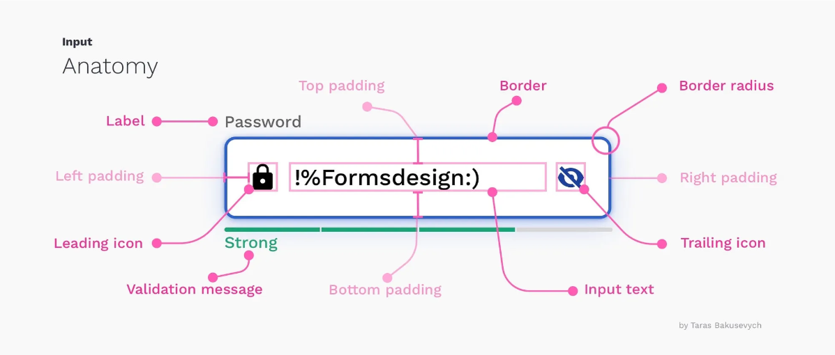 Anatomy of an input